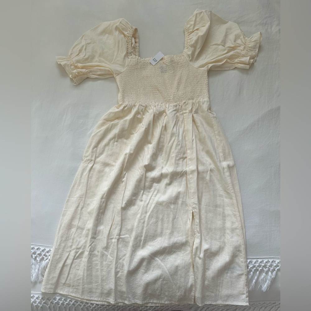 NWT GAP linen blend dress